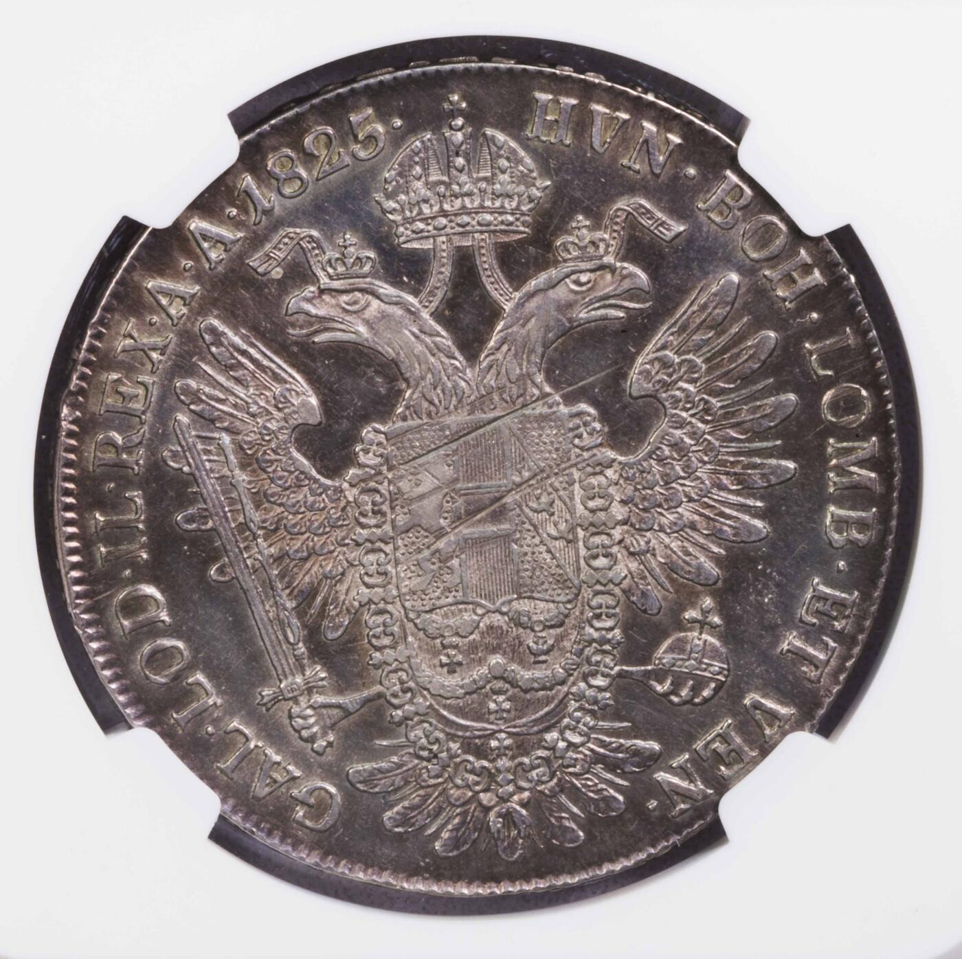 NGC-AU53 1825奥地利弗朗茨一世泰勒大银币