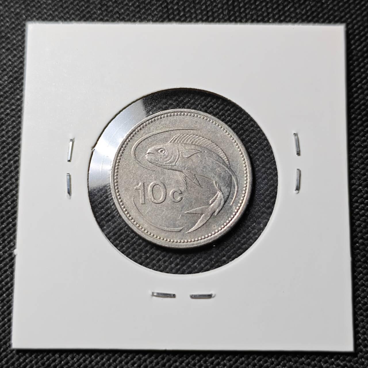 KK钱币收藏小铺   第401期 2月预留时间 周末发货  1995马耳他10分