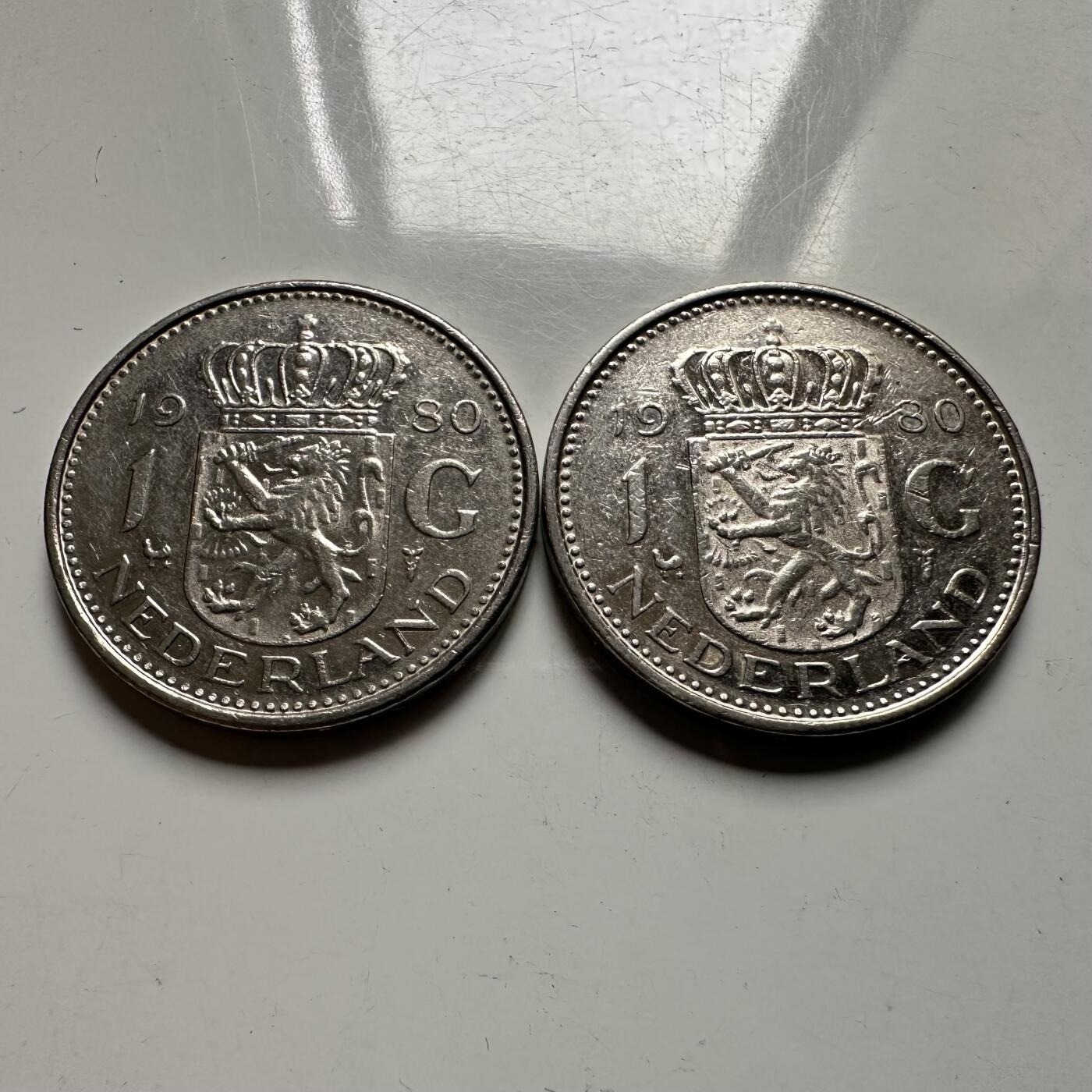 🌹外币初藏🌹🐯2026年第25场  每周二四六晚8️⃣点 接代拍 荷兰1盾2枚