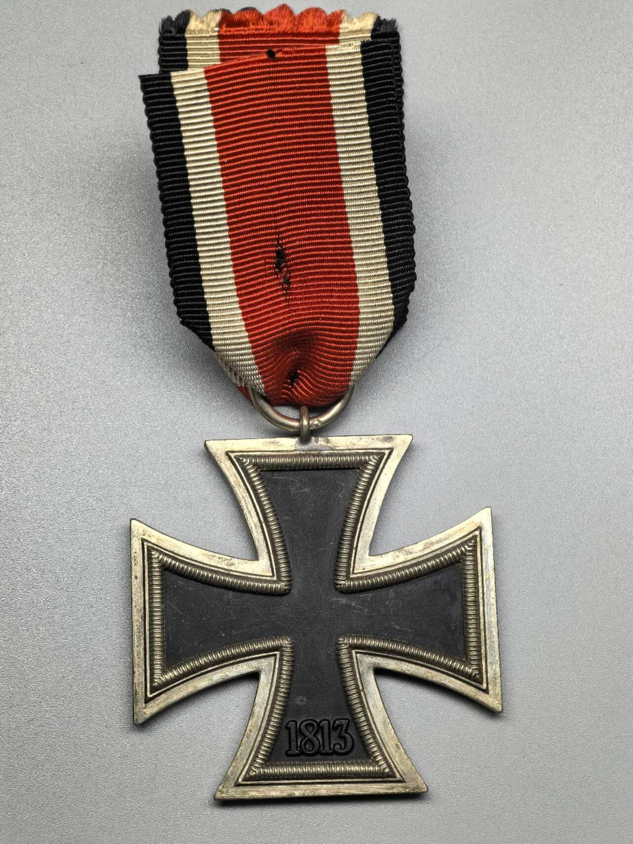 小驴勋章奖章收藏3月7日周六晚六点拍卖（珍爱和平，收藏战争，铭记历史，勿忘国耻，忠党爱国。有偿代拍，送拍规则在简介最后，参拍须阅读规则后再参拍，关系到运费包装发货时效真假辨别等关键信息，拍卖时不再发原图，看大图店主微信码在拍卖店铺介绍里） 工艺品 二级铁十字勋章 非原品