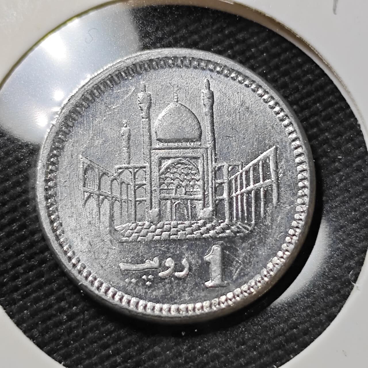 KK钱币收藏小铺   第401期 2月预留时间 周末发货  巴基斯坦1派沙 好品