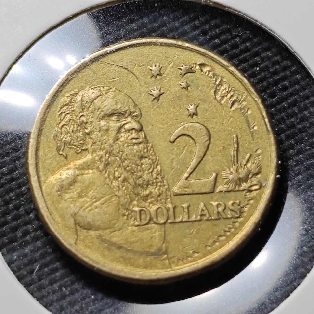 KK钱币收藏小铺   第402期 2月预留时间 周末发货  澳大利亚2元