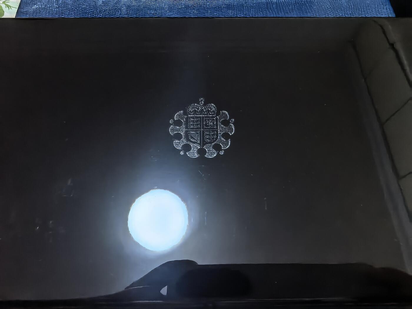 长老汇马年精选第七场拍卖 2019英国50便士发行50周年5枚精制银币套装，军事版版，钢琴烤漆木盒，1969套（2）