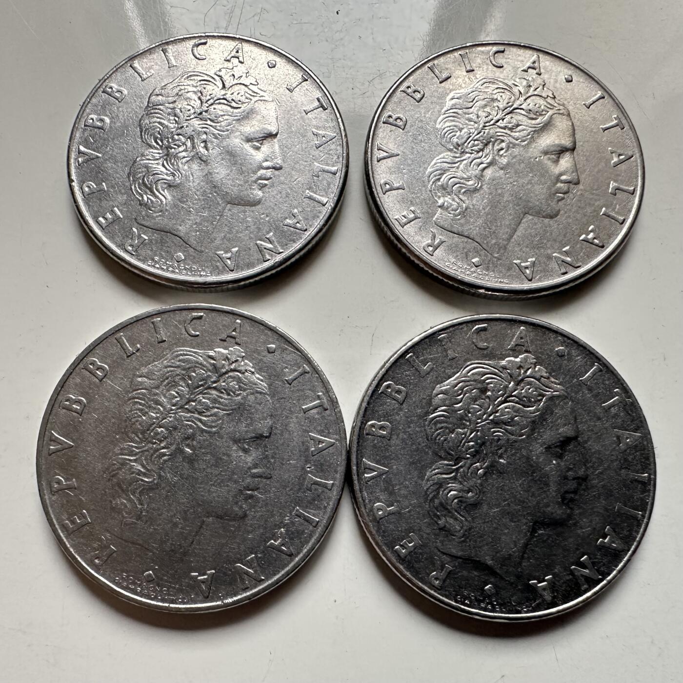 🌹外币初藏🌹🐯2026年第25场  每周二四六晚8️⃣点 接代拍 意大利50里拉四枚