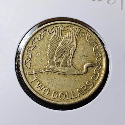 KK钱币收藏小铺   第402期 2月预留时间 周末发货 -  新西兰2元