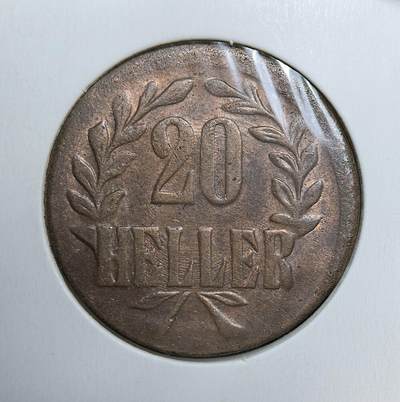 外国优质老铜币银币苏联纪念章，每周六晚九点倒数截拍，满百包邮可寄存，持续收拍 - 德属东非1916 年20 赫勒应急红铜币。一战爆发后，德国本土与殖民地的海上贸易被切断，殖民政府在塔波拉（T）利用缴获的军舰铜材，临时铸造此币以维持殖民统治与军费开支。