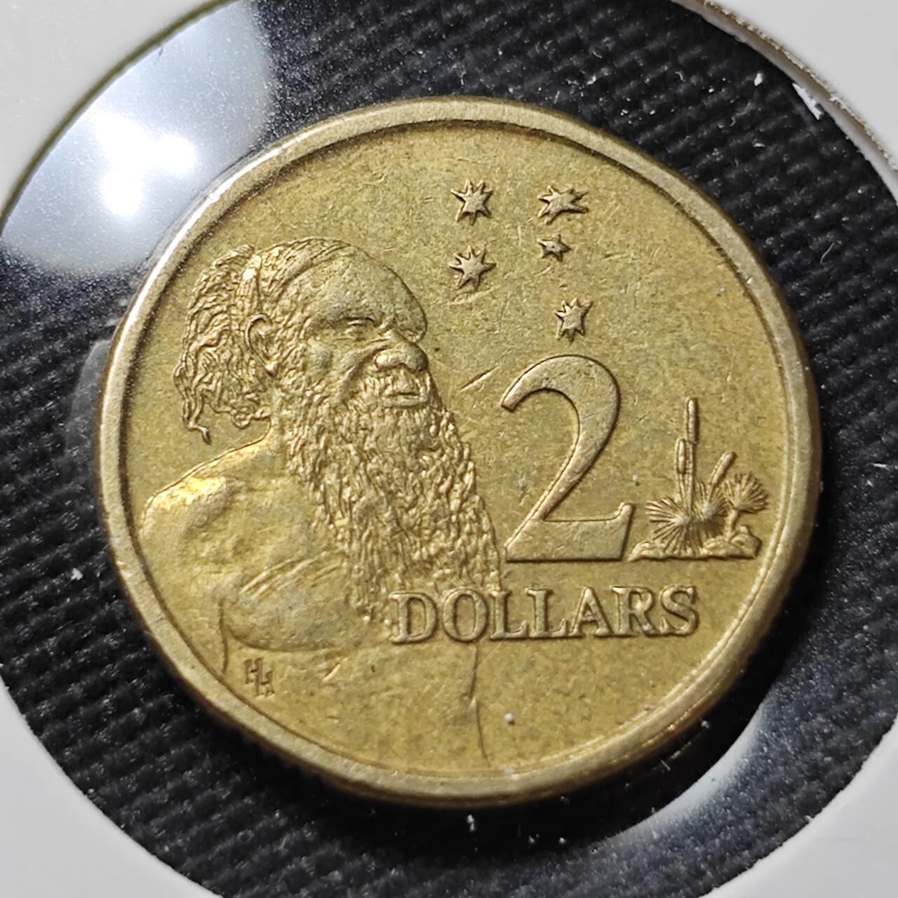KK钱币收藏小铺   第401期 2月预留时间 周末发货  澳大利亚2元