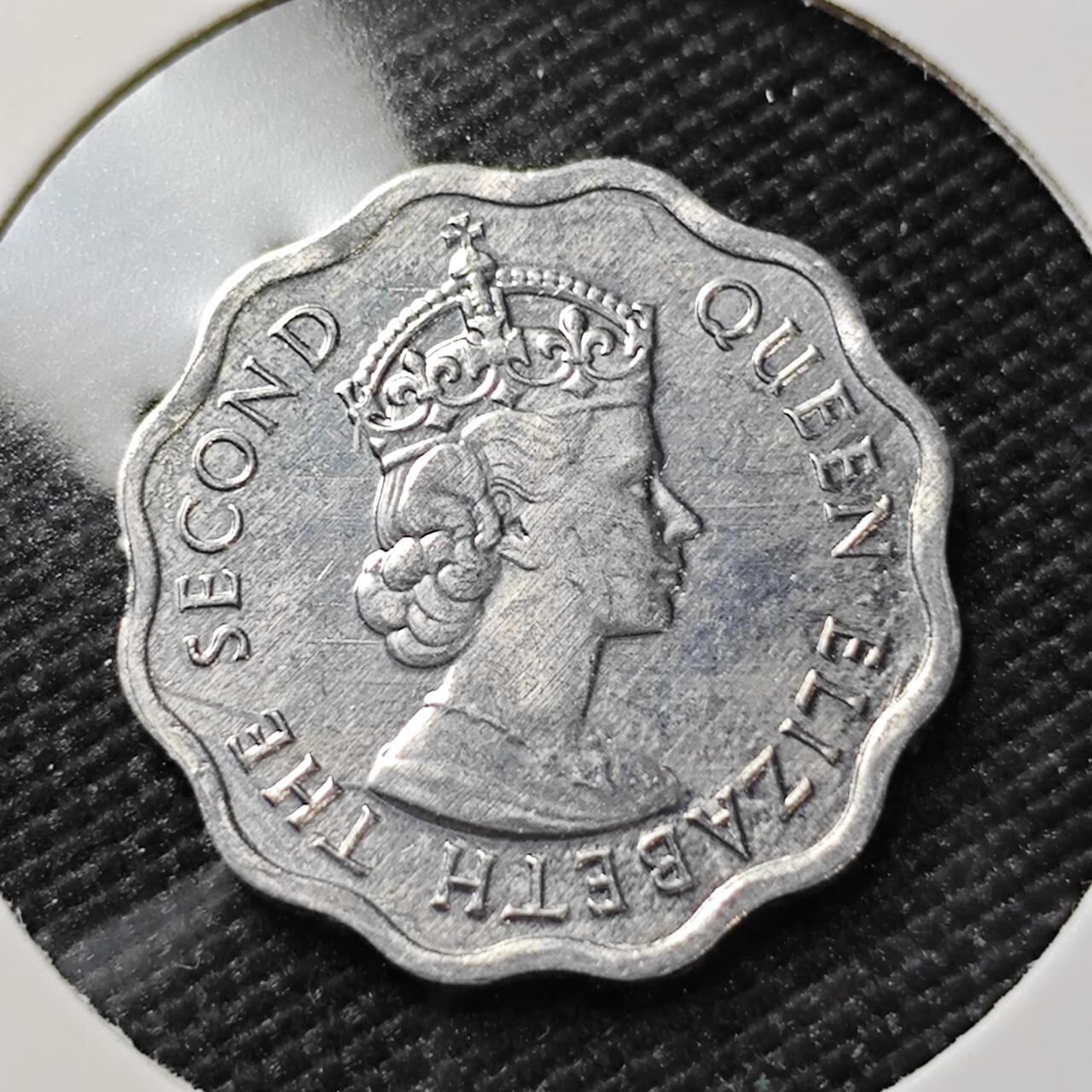 KK钱币收藏小铺   第401期 2月预留时间 周末发货  伯利兹1分