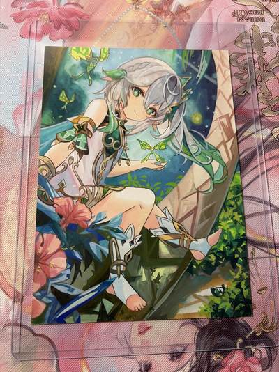 麦趣喜第三场 手绘专场 (3月13号周五晚上23点截拍，专注买家市场，福利拉满)  - 浮笙工作室 B6大小动漫手绘 带硬壳保护夹 125MM*176MM