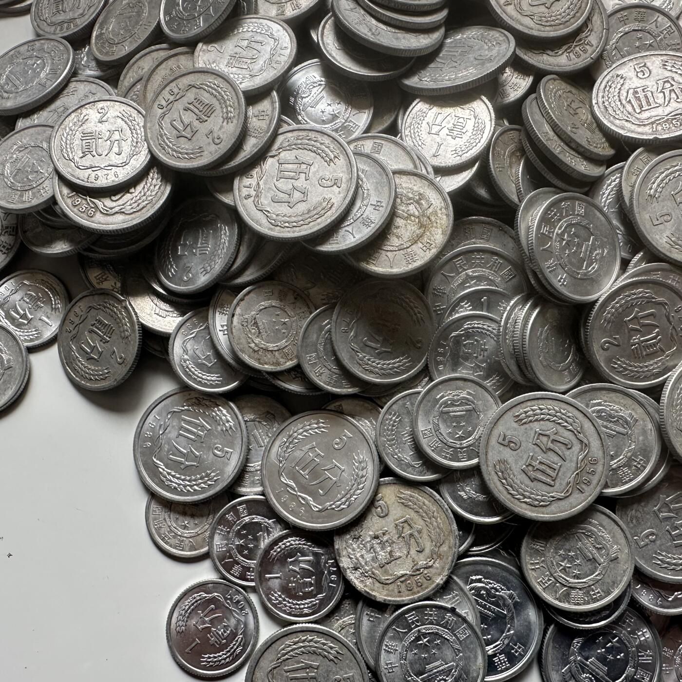 🌹外币初藏🌹🐯2026年第25场  每周二四六晚8️⃣点 接代拍 早期铝分币50克随机装