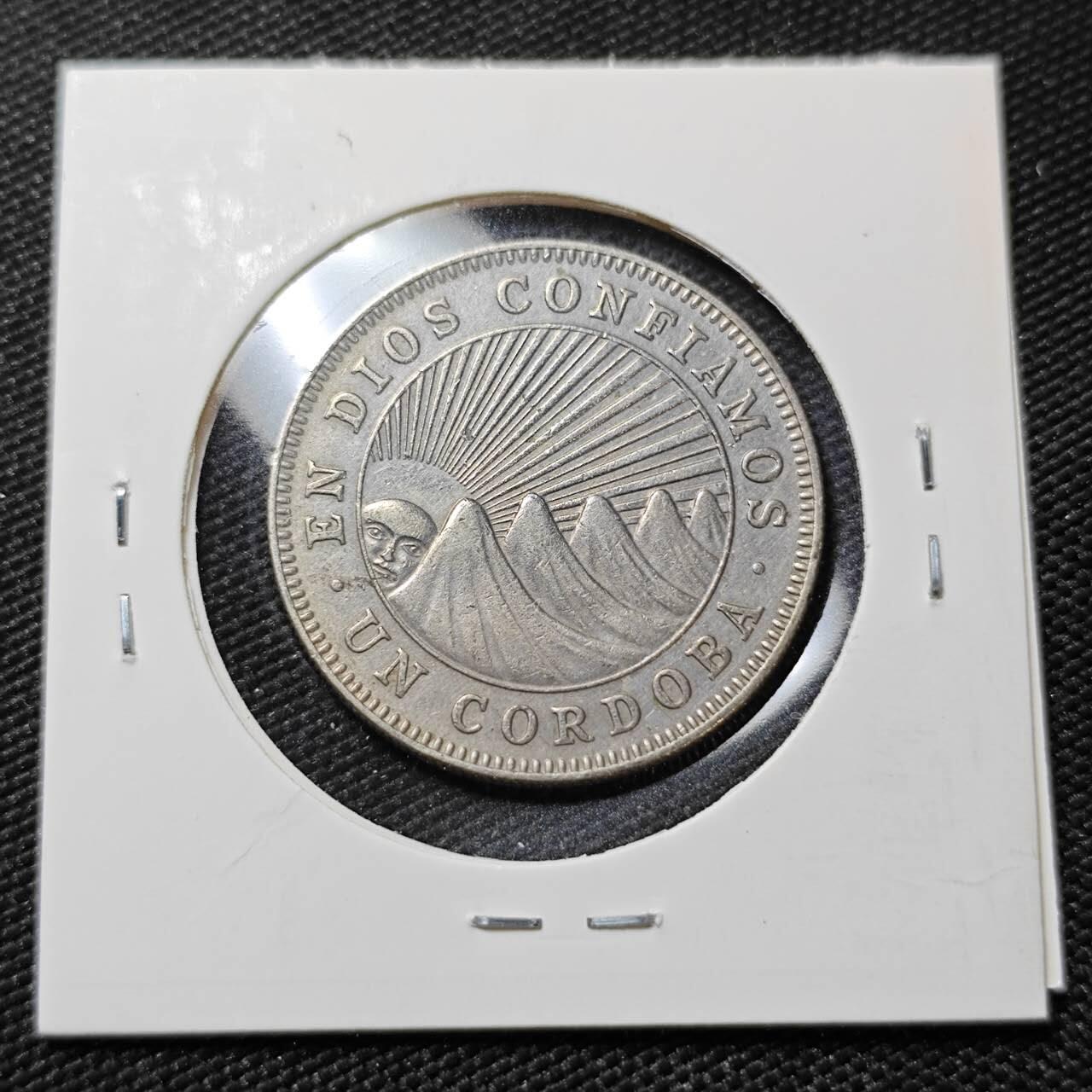 KK钱币收藏小铺   第401期 2月预留时间 周末发货  1972尼加拉瓜1科多巴