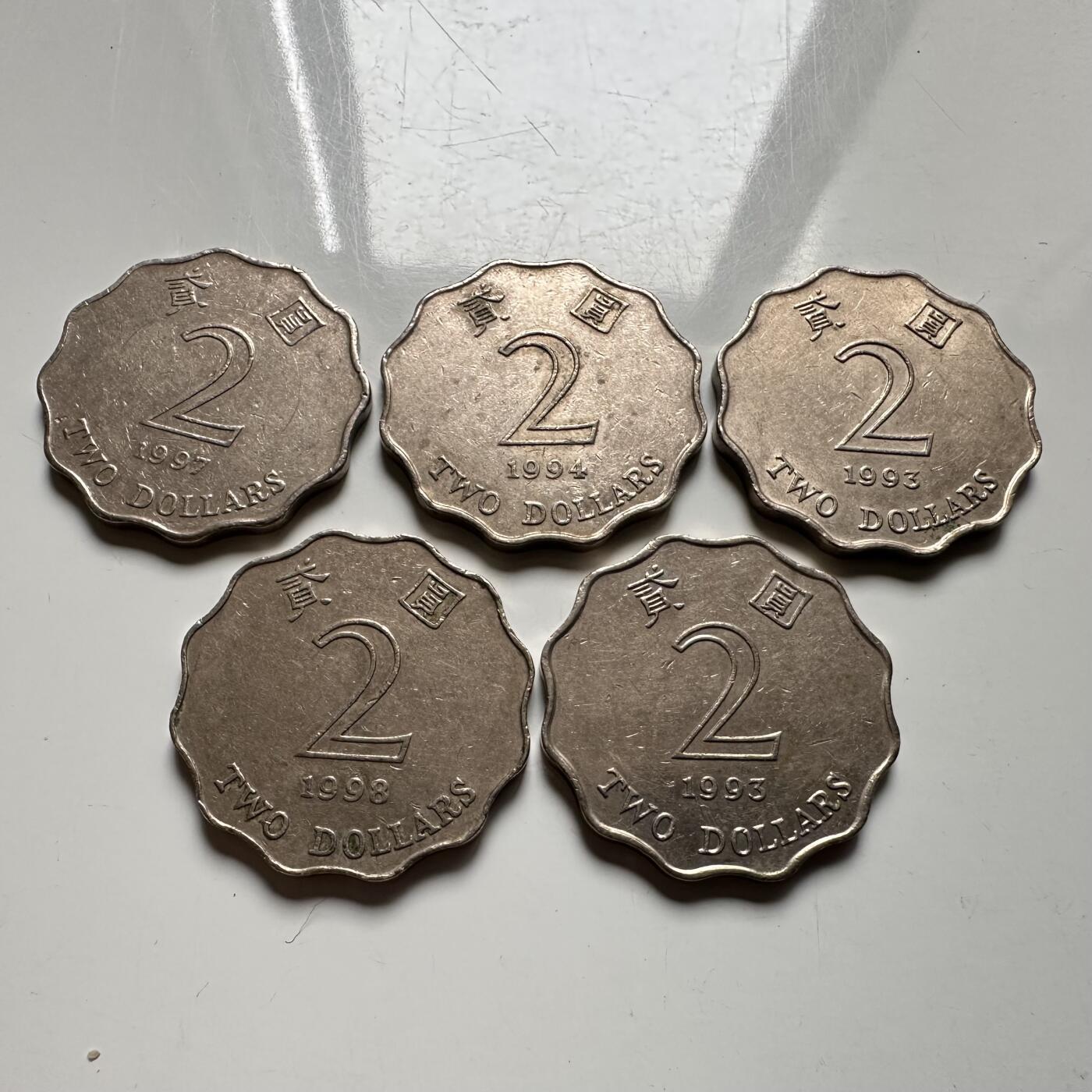 🌹外币初藏🌹🐯2026年第25场  每周二四六晚8️⃣点 接代拍 紫荆花¥2 五枚