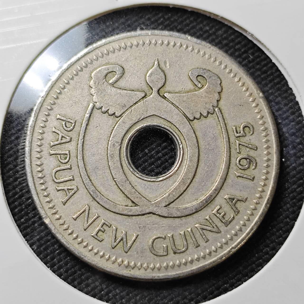 KK钱币收藏小铺   第401期 2月预留时间 周末发货  巴布内亚新几内亚1基纳