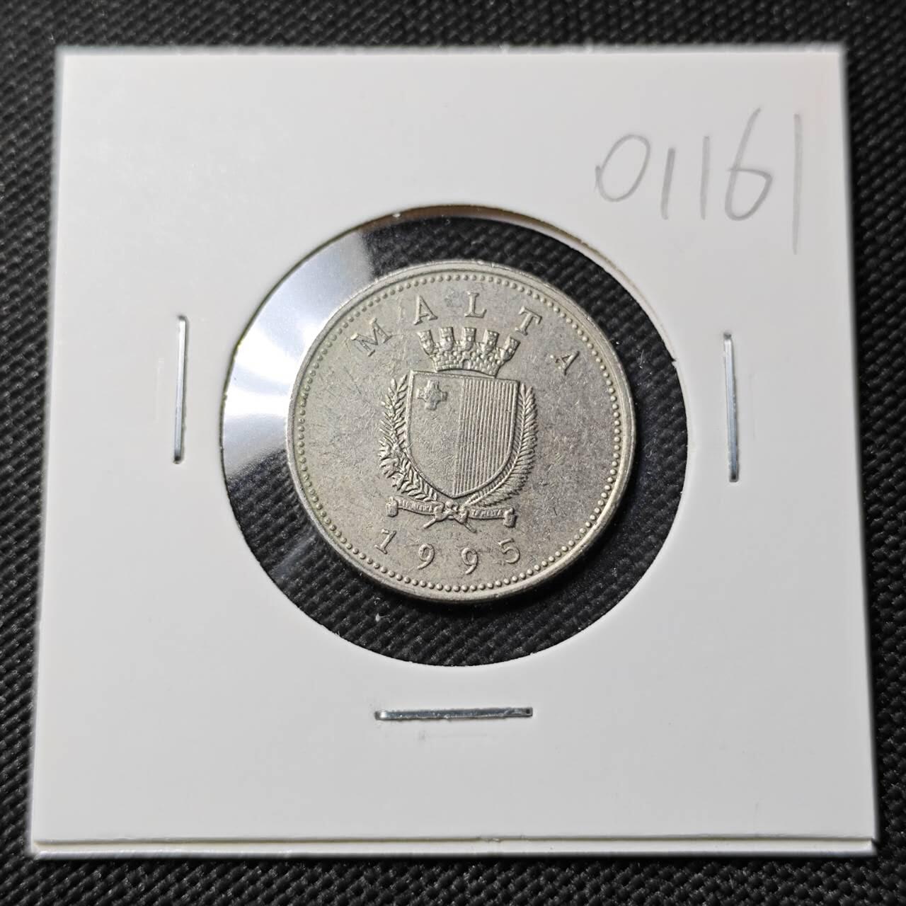 KK钱币收藏小铺   第401期 2月预留时间 周末发货  1995马耳他10分