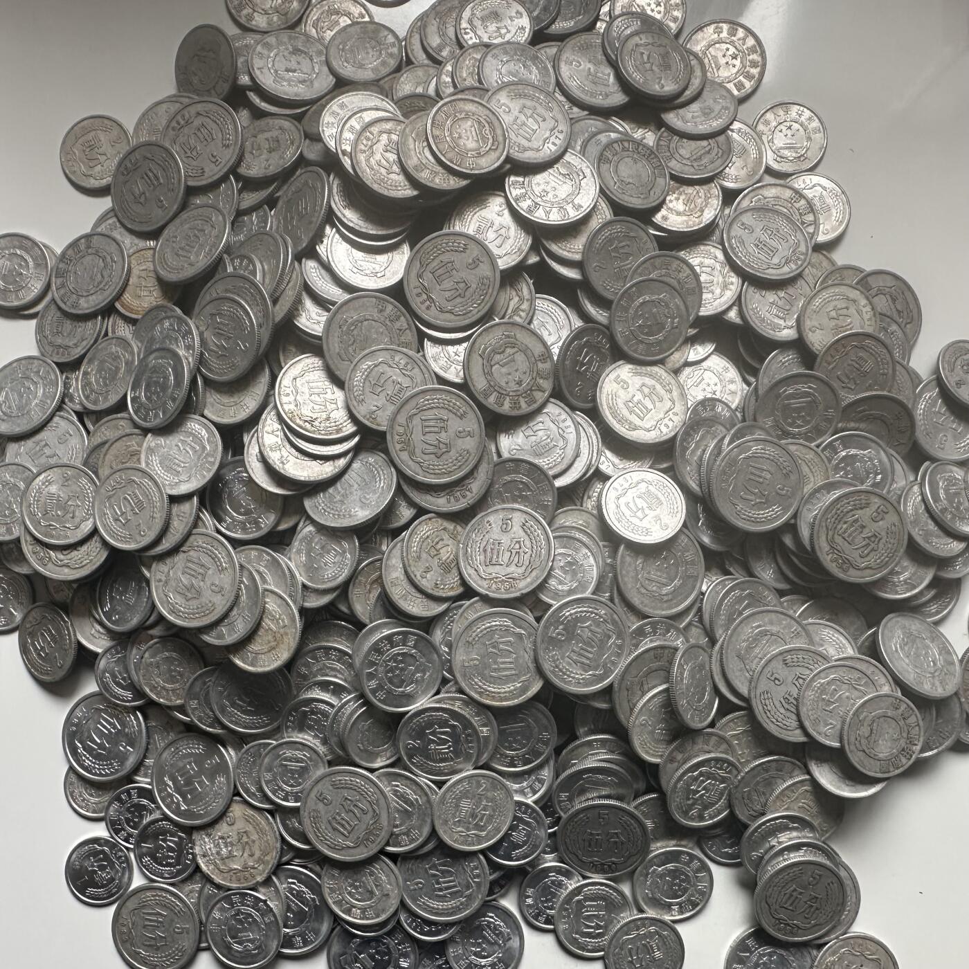 🌹外币初藏🌹🐯2026年第25场  每周二四六晚8️⃣点 接代拍 早期铝分币50克随机装