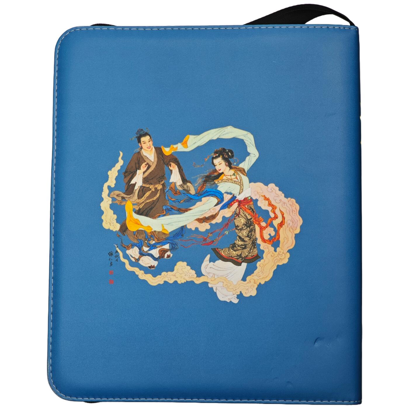 白泽拍卖卡牌手绘专场第33期（去岁千般皆如愿 今年万事定称心） 2024 启读文化 项维仁妙笔丹青绘佳人 卡册（含30张4宫格内页）