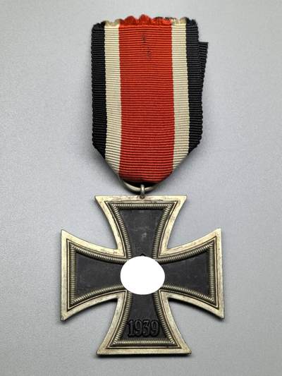 小驴勋章奖章收藏3月7日周六晚六点拍卖（珍爱和平，收藏战争，铭记历史，勿忘国耻，忠党爱国。有偿代拍，送拍规则在简介最后，参拍须阅读规则后再参拍，关系到运费包装发货时效真假辨别等关键信息，拍卖时不再发原图，看大图店主微信码在拍卖店铺介绍里） - 工艺品 二级铁十字勋章 非原品