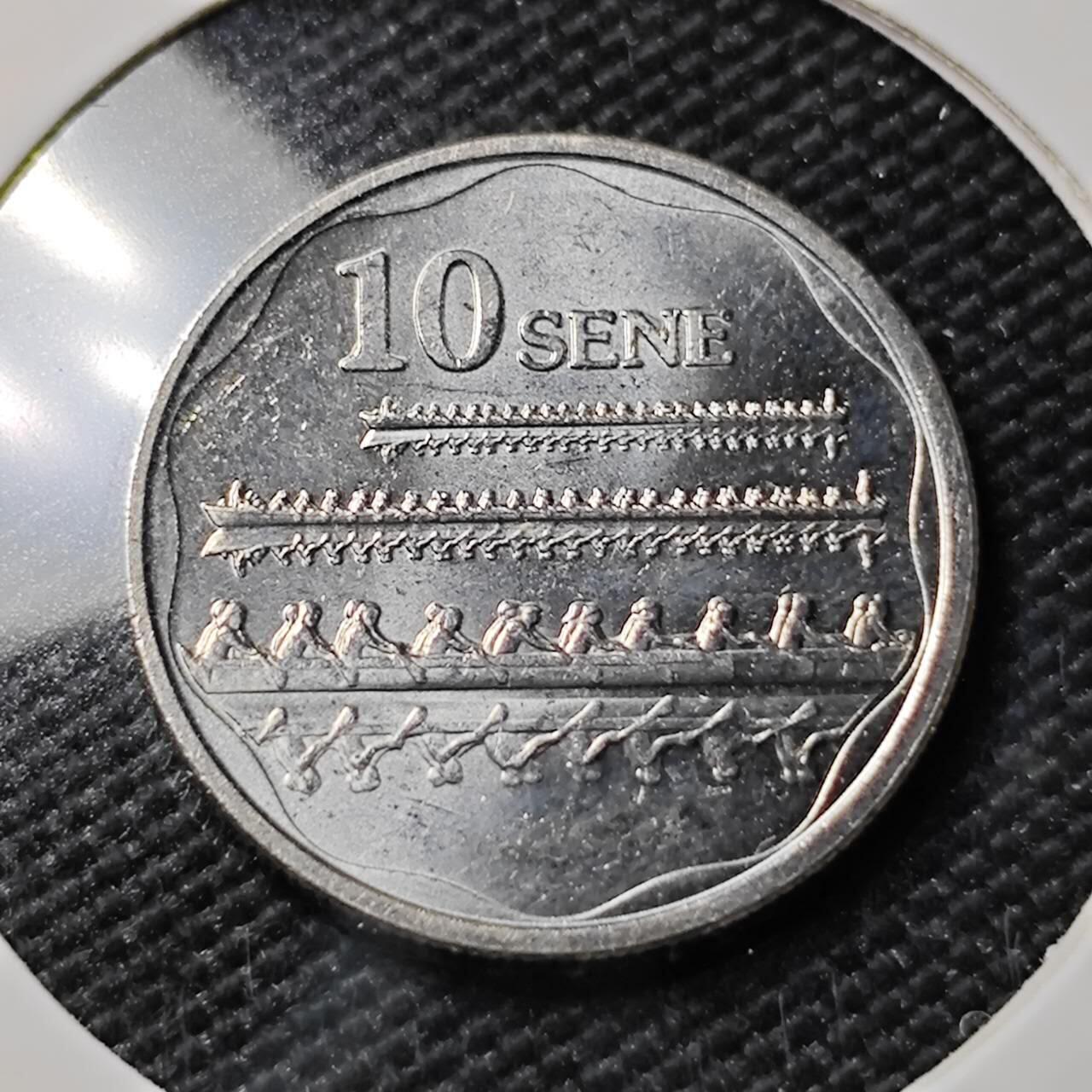 KK钱币收藏小铺   第402期 2月预留时间 周末发货  萨摩亚10分 好品