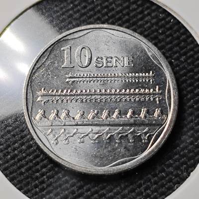 KK钱币收藏小铺   第402期 2月预留时间 周末发货 -  萨摩亚10分 好品