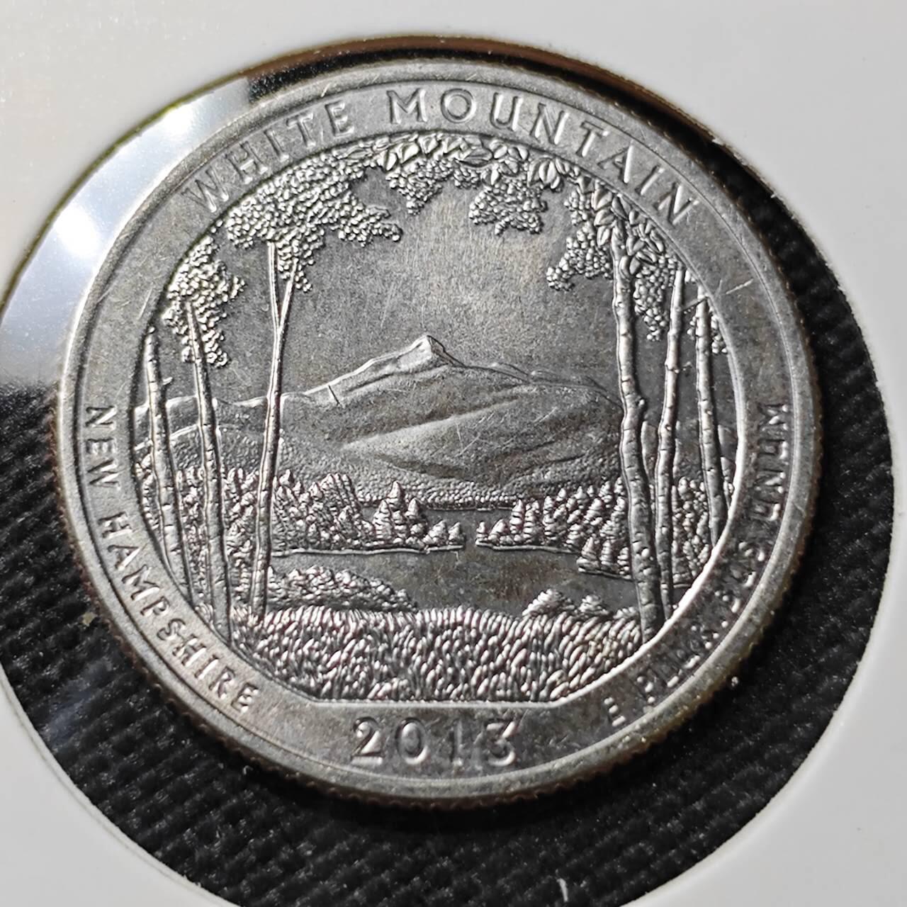 KK钱币收藏小铺   第401期 2月预留时间 周末发货  美国25分纪念币