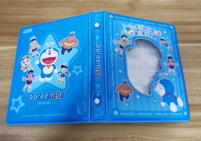 新人福利第一场（0佣收拍中...！！支持卡牌、盲盒各类潮玩） 卡游哆啦A梦2宫格卡册+限量PR卡一张（自带20张卡页）