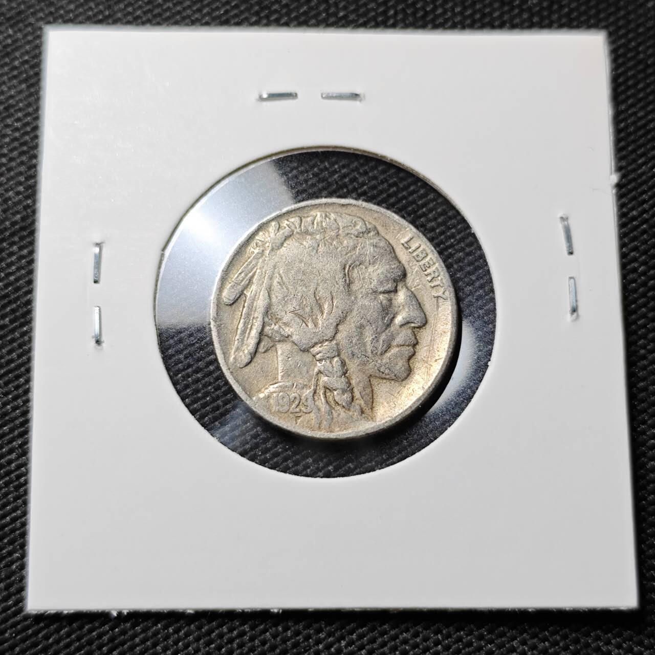 KK钱币收藏小铺   第402期 2月预留时间 周末发货  1929美国5分镍币