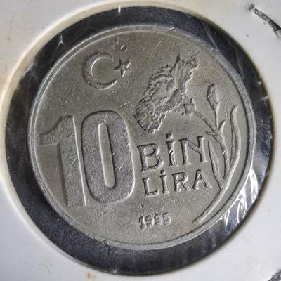 沼泽如烟--第1014场 - 土耳其1995年1万里拉