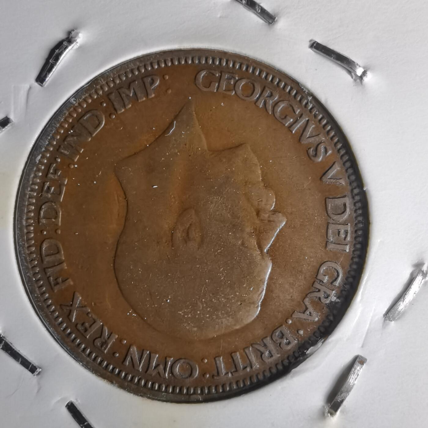 沼泽如烟--第1014场 英国1936年半便士