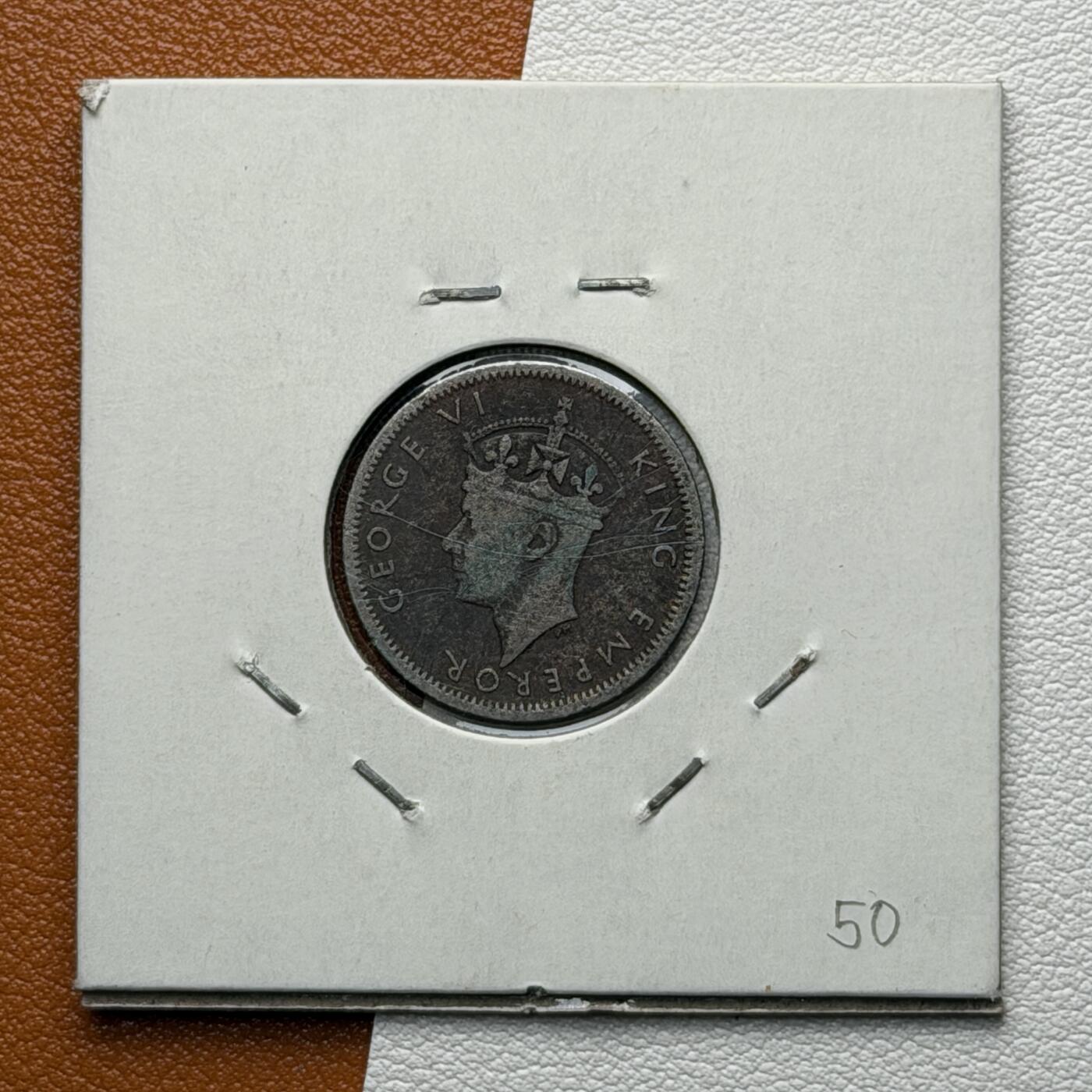 ＜星葵🌻钱币社＞硬币场·第71期·3月10日发货 罗得西亚1947年6便士硬币