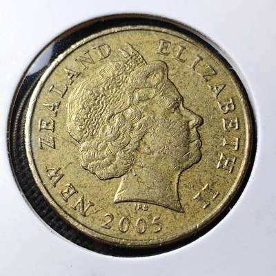 KK钱币收藏小铺   第403期 2月预留时间 周末发货 - 2005新西兰2元