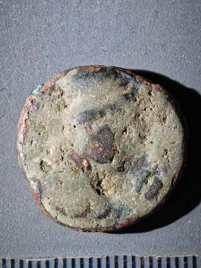 119期新疆红钱粟特钱币丝路钱币专场 - F索特美加斯王朝铜币