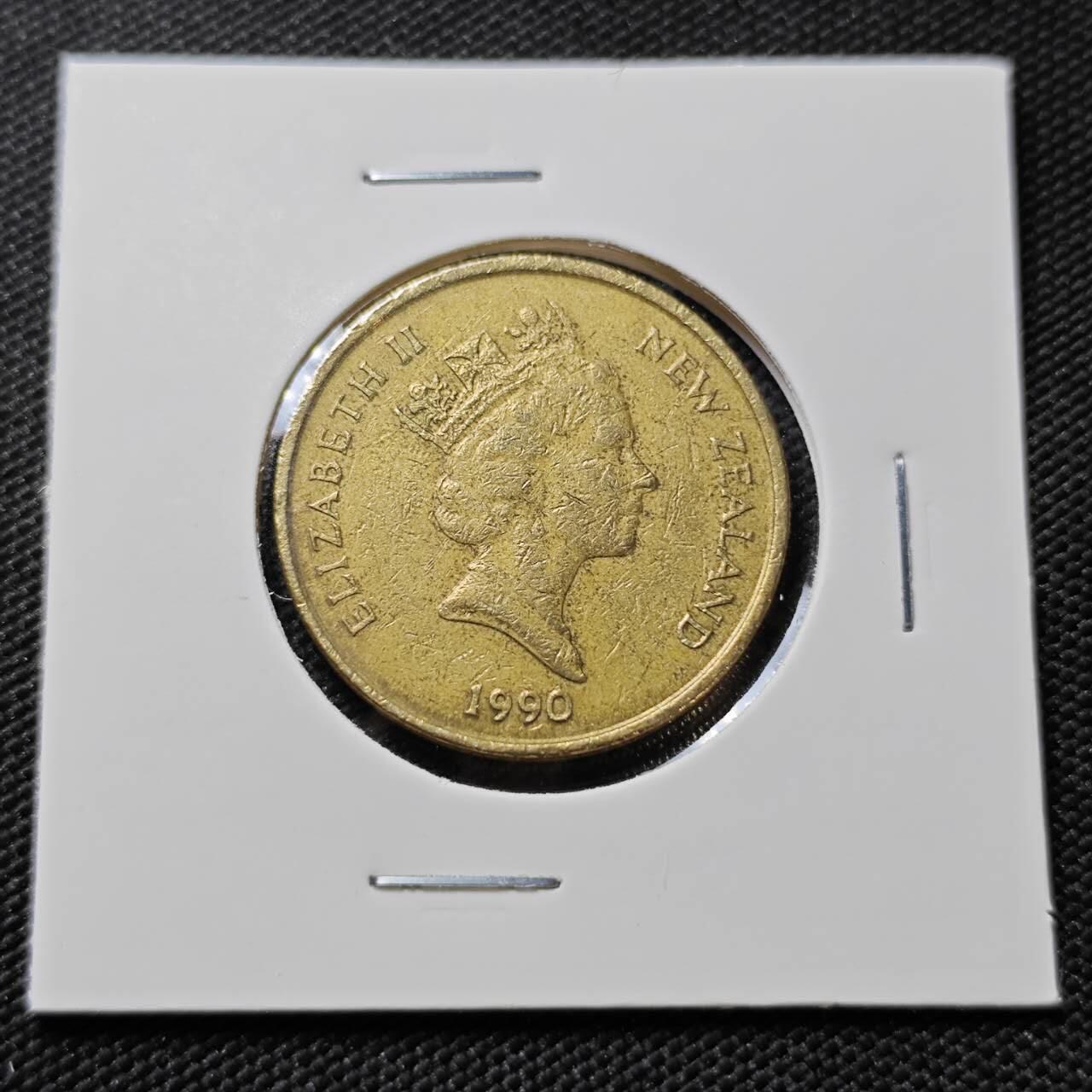 KK钱币收藏小铺   第403期 2月预留时间 周末发货  新西兰2元