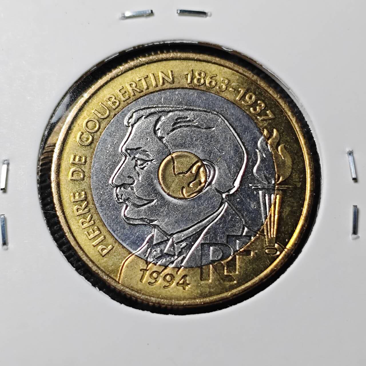 KK钱币收藏小铺   第402期 2月预留时间 周末发货  法国20法郎纪念币 好品