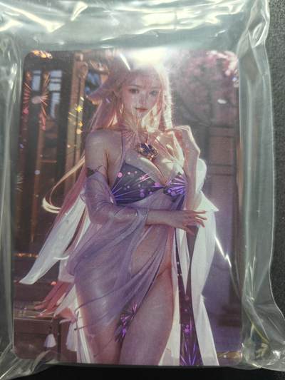 天玑星卡拍第177期《3.9周一截拍》持续收拍收评中 满赠卡需备注 - 动漫美女 星光闪 自制卡 一包