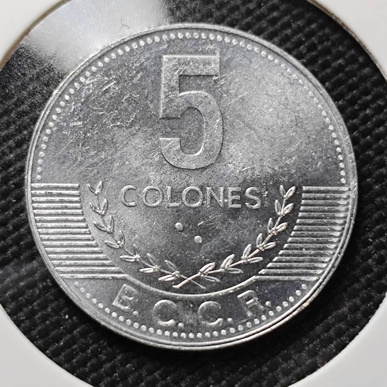 KK钱币收藏小铺   第403期 2月预留时间 周末发货  哥斯达黎加