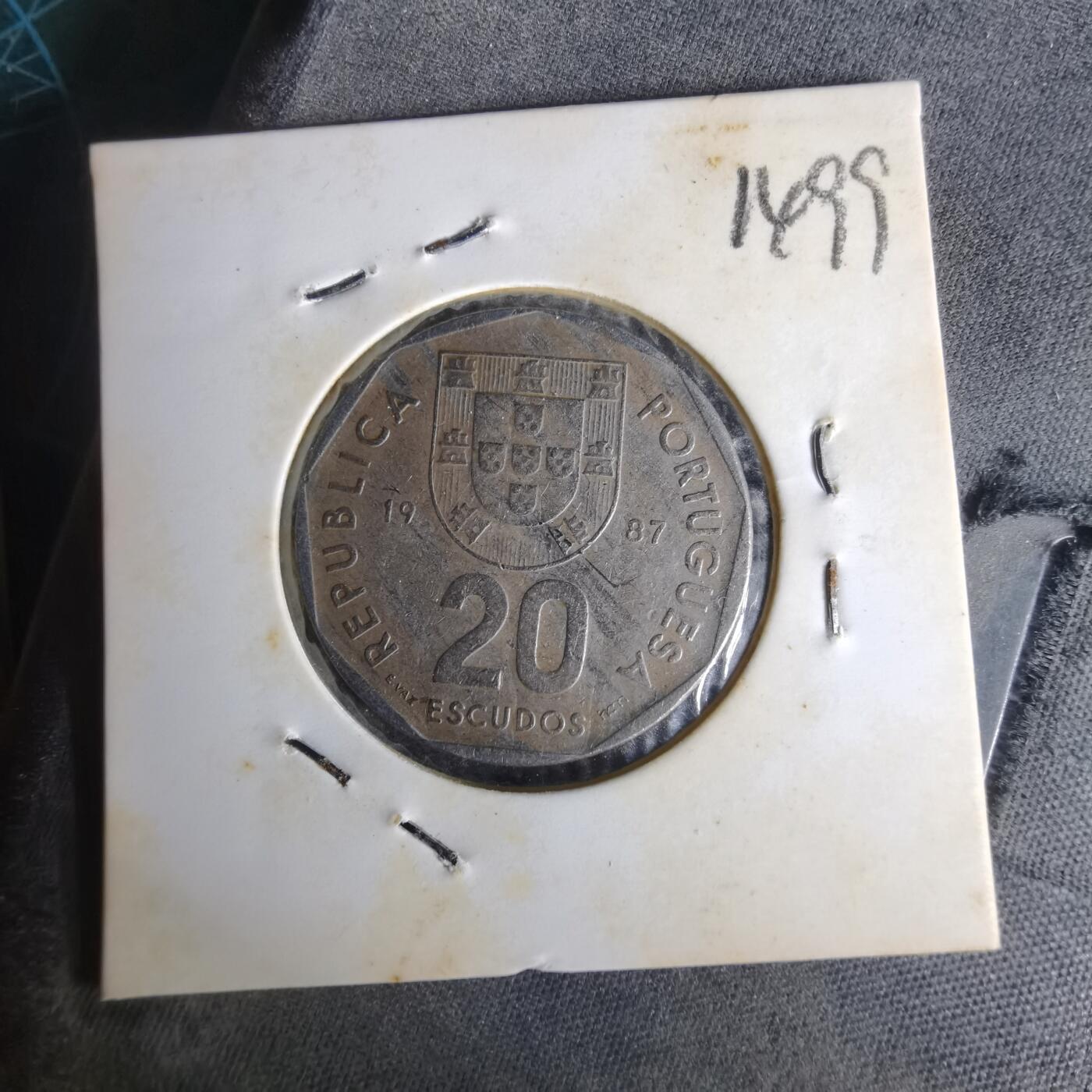 沼泽如烟--第1014场 葡萄牙1987年20埃斯库多