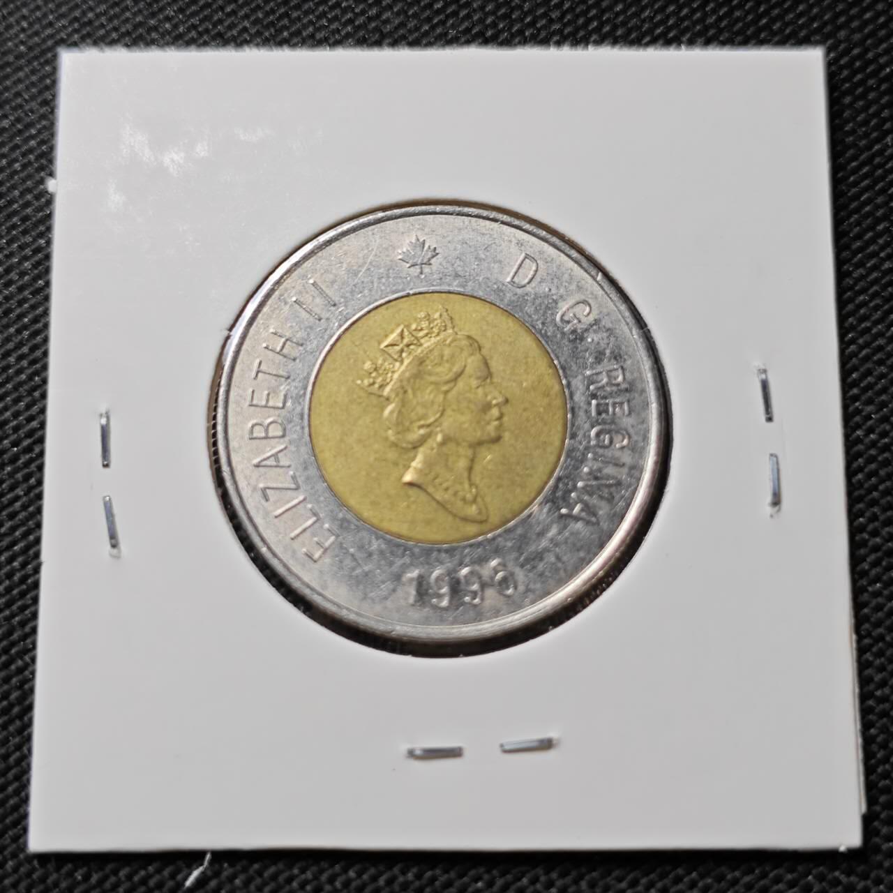 KK钱币收藏小铺   第403期 2月预留时间 周末发货  加拿大2元