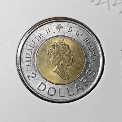 KK钱币收藏小铺   第402期 2月预留时间 周末发货 - 2000 加拿大2元 千禧年