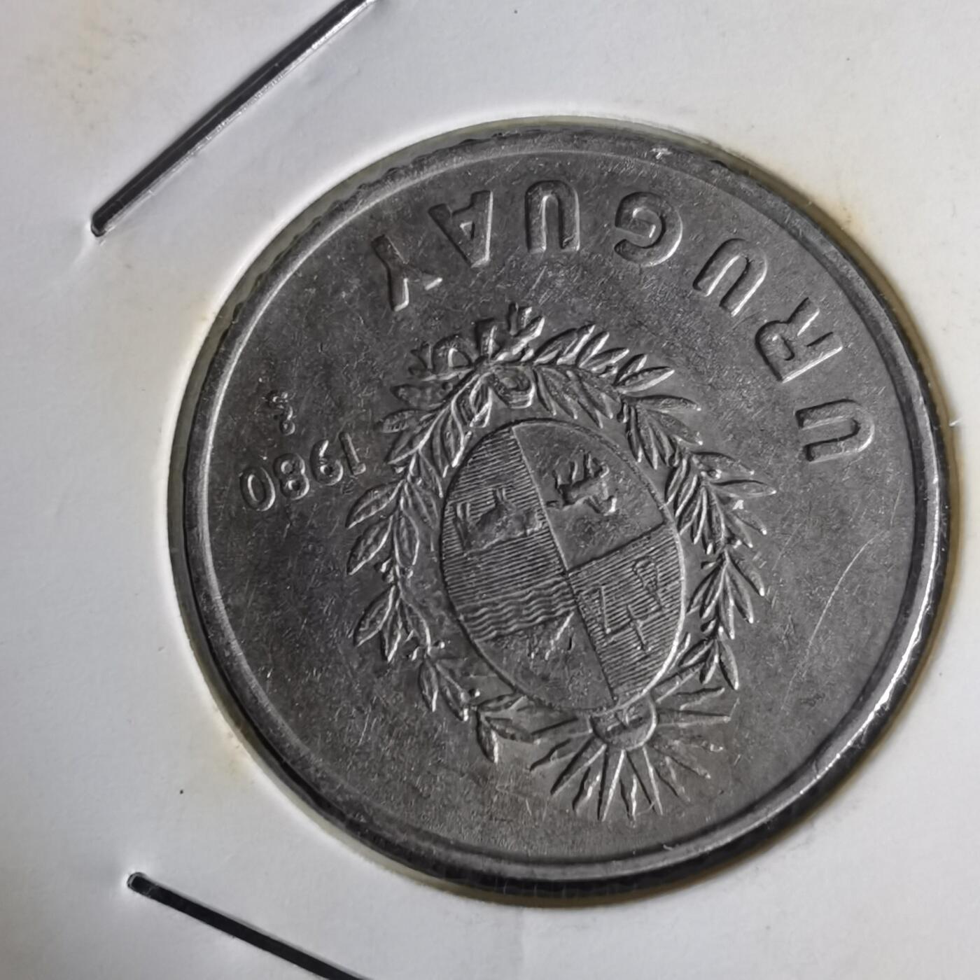 沼泽如烟--第1014场 乌拉圭1980年1比索