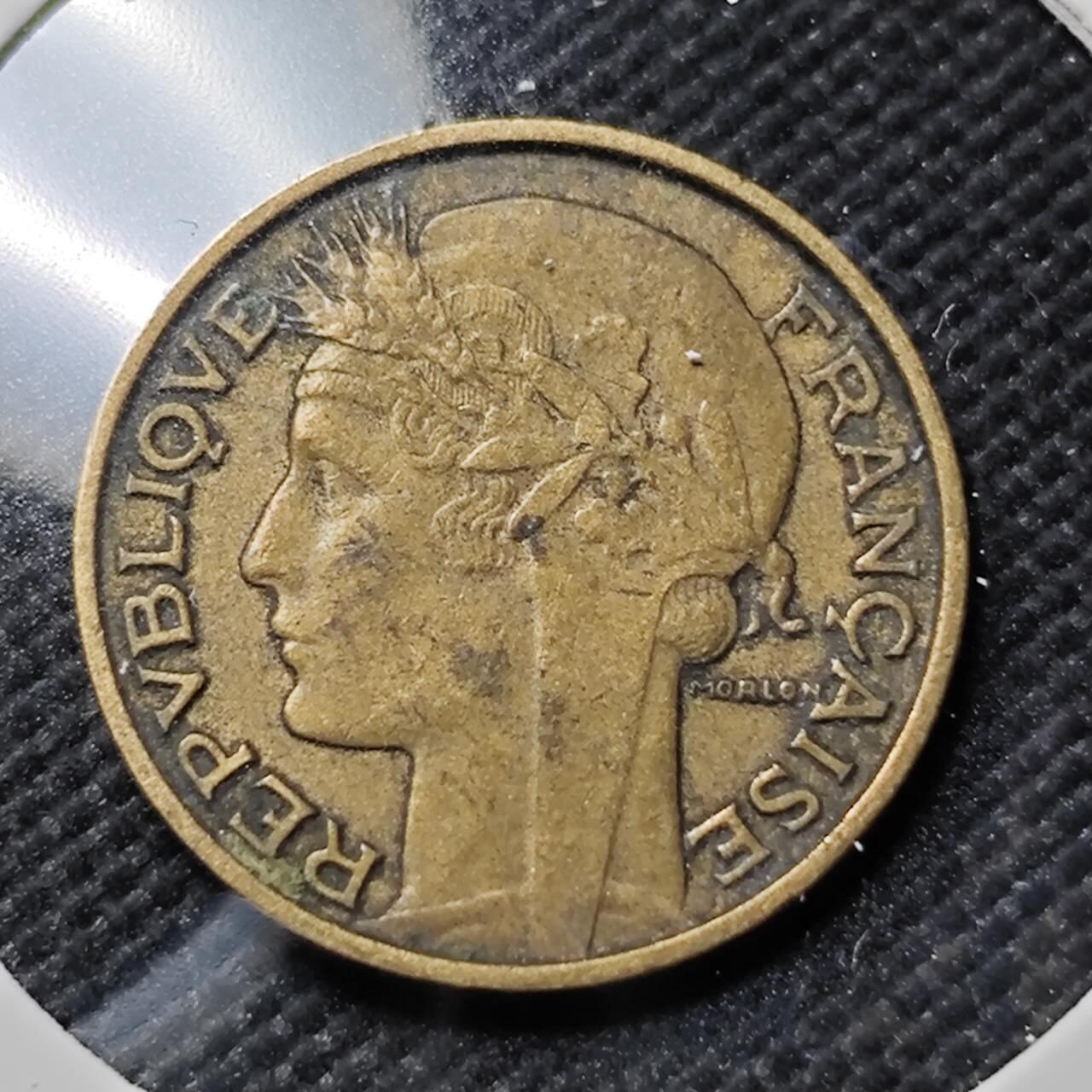 KK钱币收藏小铺   第403期 2月预留时间 周末发货  1932法国50分铜币