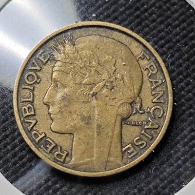 KK钱币收藏小铺   第403期 2月预留时间 周末发货 -  1932法国50分铜币