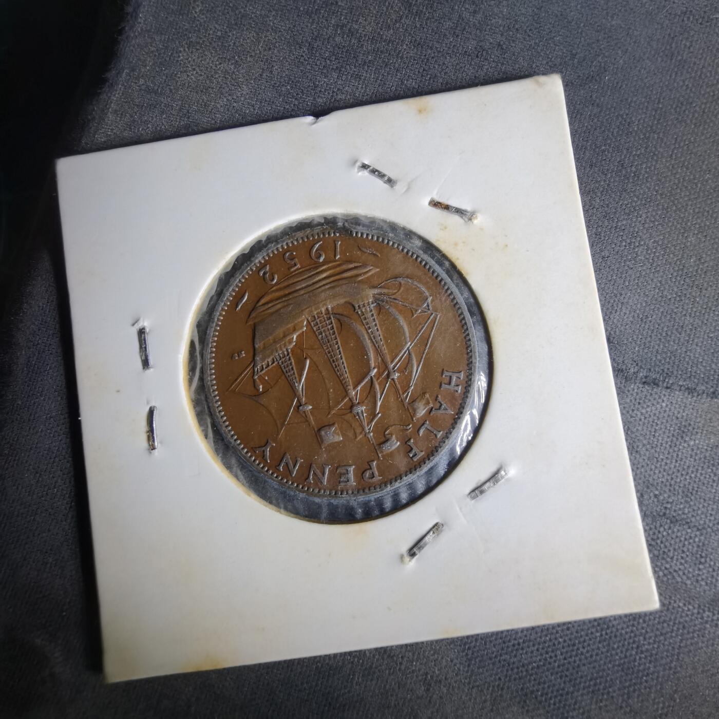 沼泽如烟--第1014场 英国1952年半便士