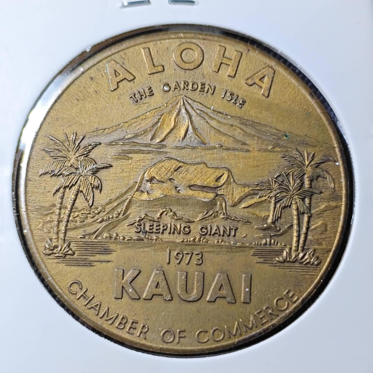 KK钱币收藏小铺   第403期 2月预留时间 周末发货  美国代币一元