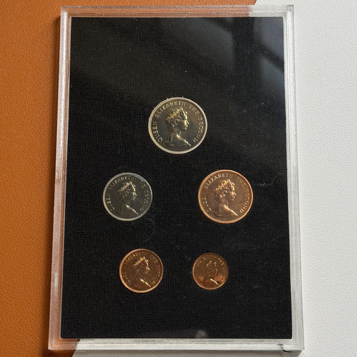 ＜星葵🌻钱币社＞硬币场·第71期·3月10日发货 福克兰群岛1974年盒装套币