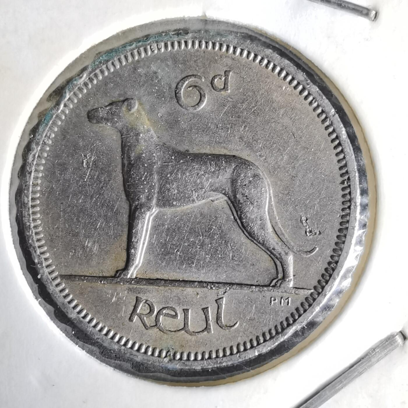 沼泽如烟--第1014场 爱尔兰1964年6便士