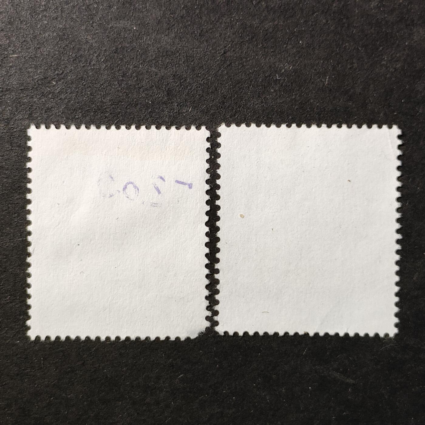 ↓君缘收藏756期☞钱币邮品↓无佣金、可寄存、满30元包邮  意大利邮票，1978.83年意大利娅女神数字邮票2套2全