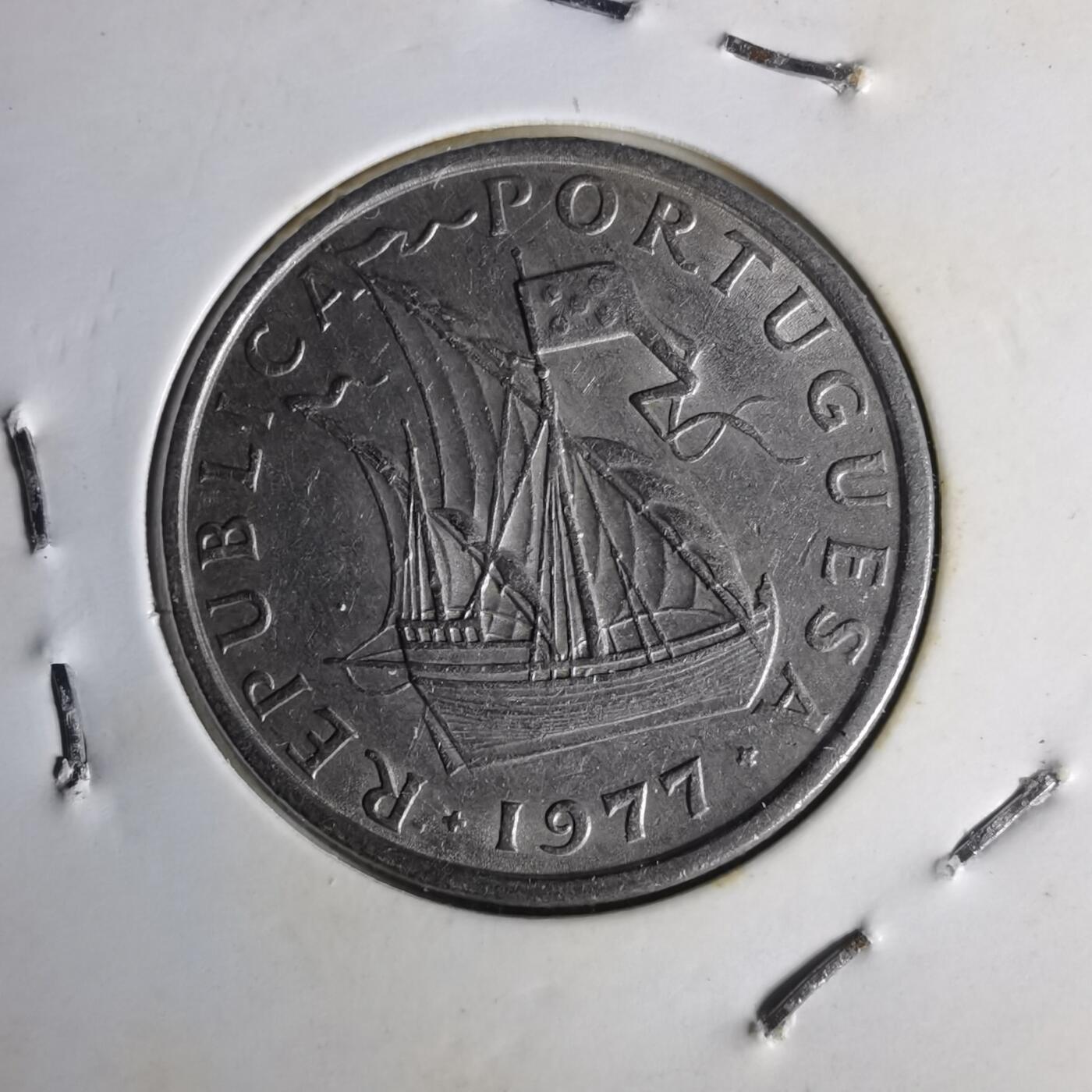 沼泽如烟--第1014场 葡萄牙1977年5埃斯库多