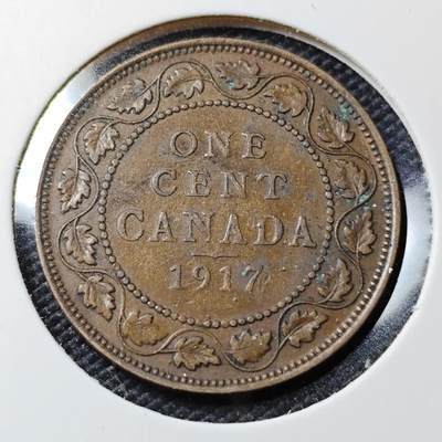 KK钱币收藏小铺   第402期 2月预留时间 周末发货 -  1917加拿大1分铜币