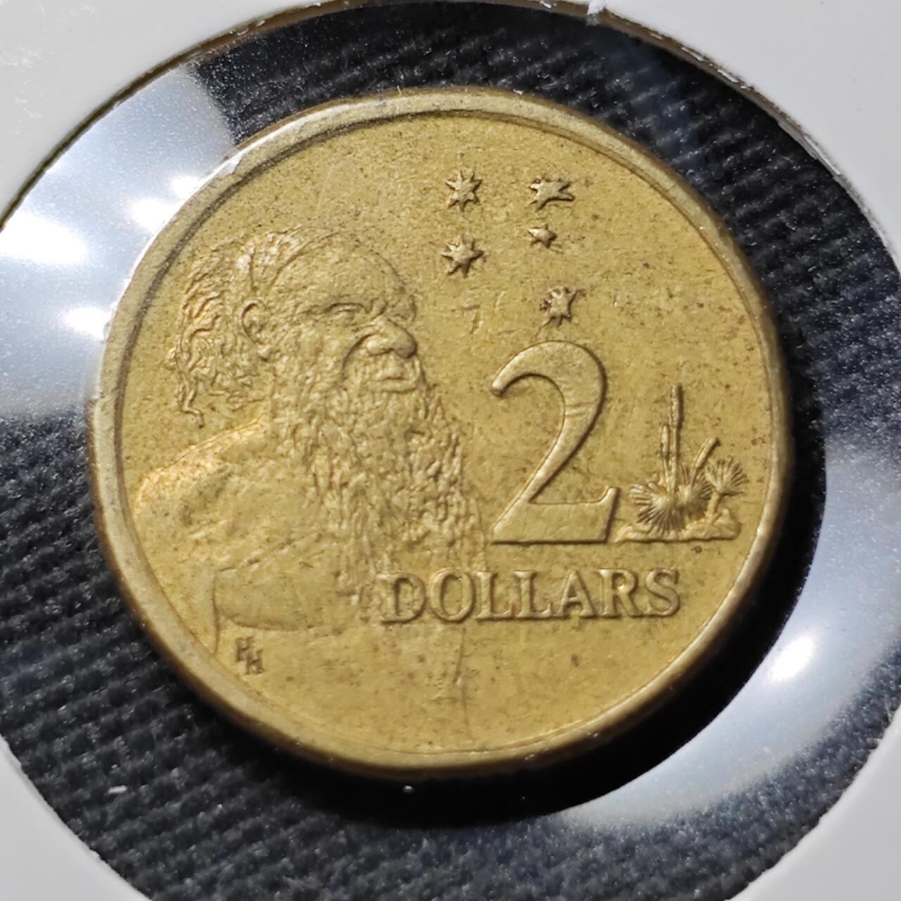 KK钱币收藏小铺   第402期 2月预留时间 周末发货  澳大利亚2元