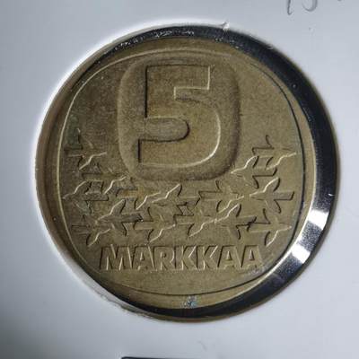 沼泽如烟--第1015场 - 芬兰1983年5马克